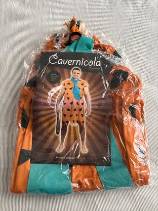 Disfraz Pedro Picapuedra  Talla Única