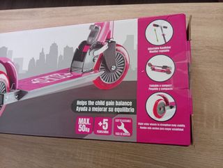Patinete Molto City Scooter Rosa