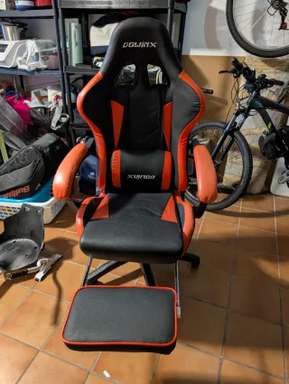Silla Gaming Dowinx Negra y Naranja