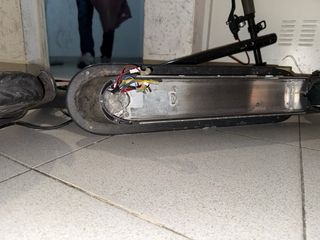 Patinete eléctrico sin batería