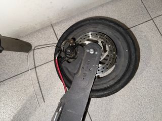 Patinete eléctrico sin batería