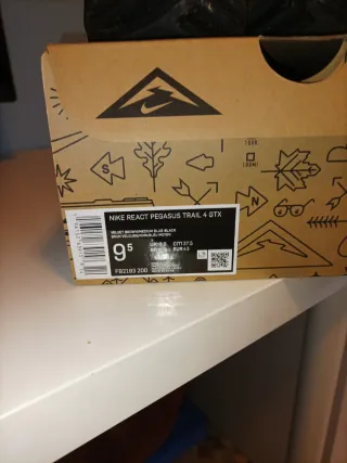 Nike Pegasus Trail Gore-Tex Negro/Azul