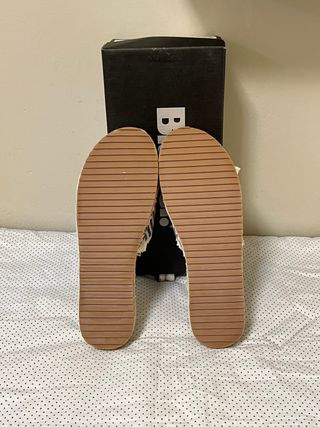 Ciabatte Blauer Beige Multicolor Tg. 39