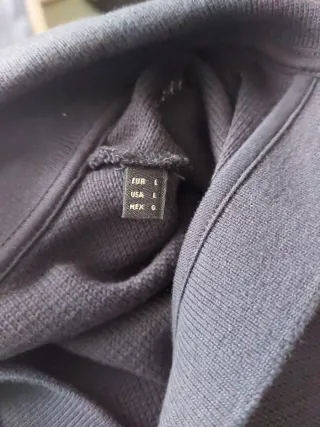 Jersey Massimo Dutti Hombre Azul/Grisáceo. Talla L