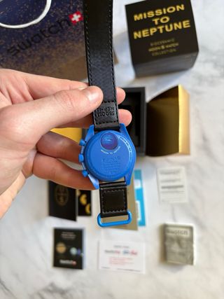 Omega x Swatch Mission to Neptune Gold