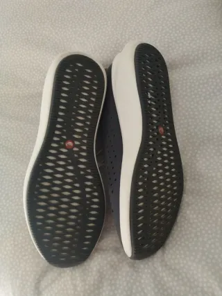 Zapatillas Clarks Mujer Azul Marino