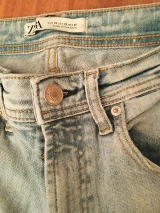 Lote 3 Pantalones Vaqueros Zara Talla 38 Hombre