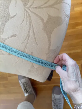 Silla Vintage Tapizada Madera