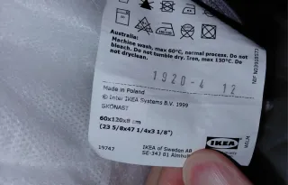 Colchón cuna IKEA Skönast