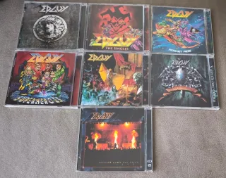 Lote 7 CDs Edguy Heavy Metal