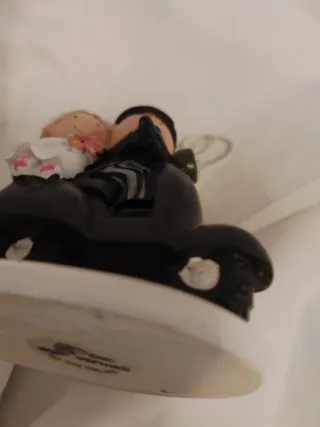 Figura Novios en Moto