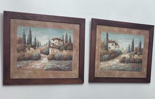 Juego de 2 cuadros decorativos