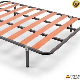 Canape abatible madera, somier, colchón - bases