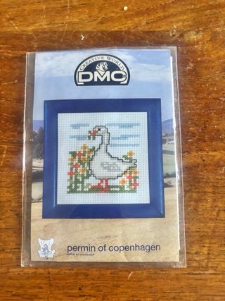 3 Kit Punto Croce DMC Permin Copenaghen.