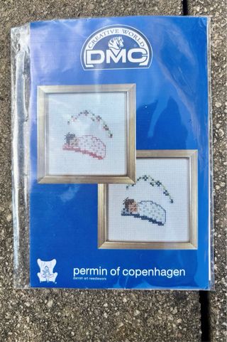 3 Kit Punto Croce DMC Permin Copenaghen.