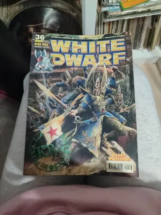 Revista de Warhammer White dwarf