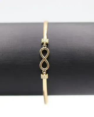 PULSERA SERPIENTE INFINITO CON CIRCONITAS