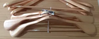 6-Perchas Madera Trajes EL CORTE INGLÉS