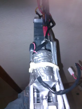 Evaporador nevera con cables. Marca Samsung.