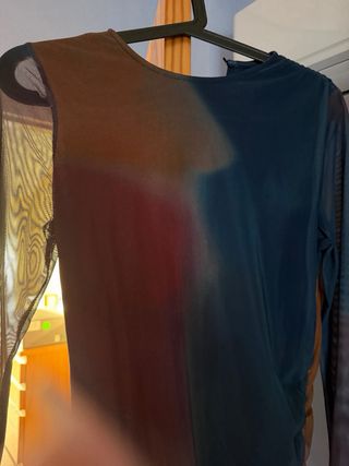 Vestido ajustado SM multicolor