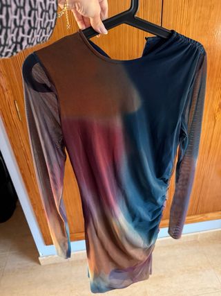 Vestido ajustado SM multicolor