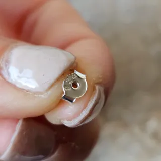 Pendientes Plata 925 coral