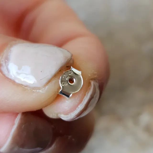 Pendientes Plata 925 coral