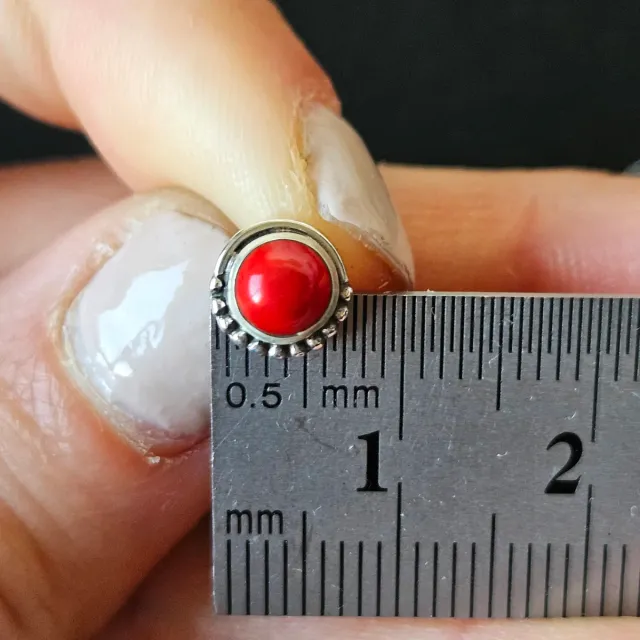 Pendientes Plata 925 coral