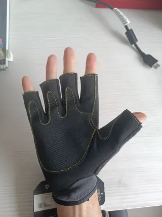 Guantes Protección Mecánica CAMP Negro/Gris