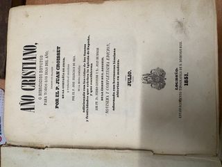 Lote de libros de Año Cristiano