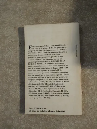 Historia universal de la infamia