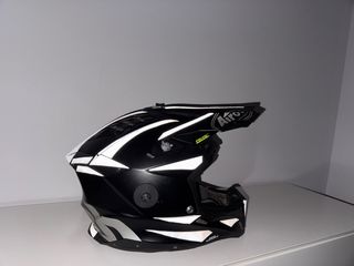 Casco Airoh Aviator 3 Negro Mate Personalizado, XL