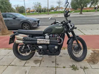 Triumph Street Scrambler 900cc (2017) <30000km