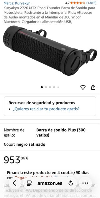 Altavoz Kuryakyn Road Thunder