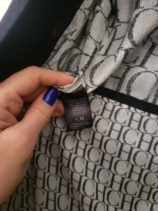 Abrigo Carolina Herrera Negro
