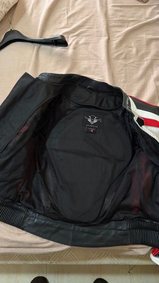 Chaqueta cuero moto mujer Talla XS