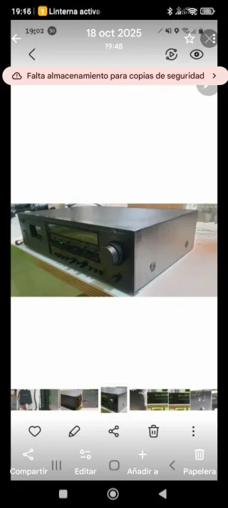 Nakamichi CR-4E Pletina Cassette