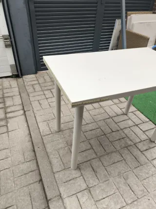 Mesa escritorio ordenador blanca