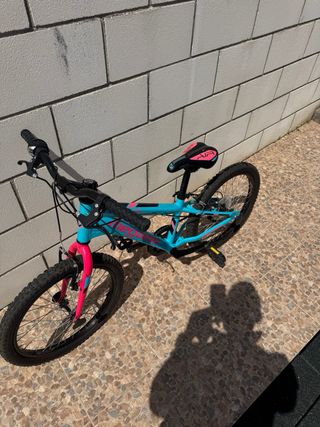 Bicicleta Megamo 20 Azul y Rosa