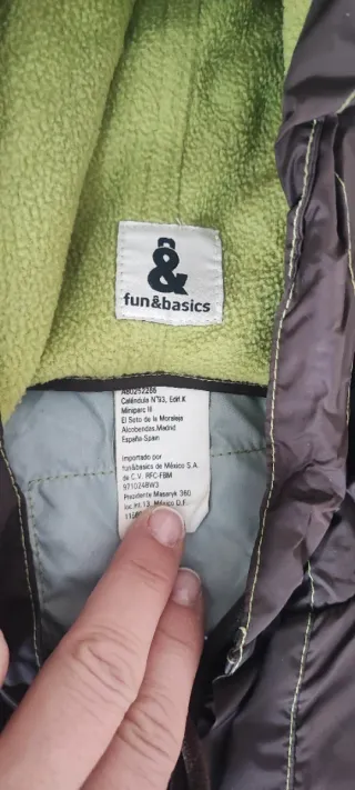 Chubasquero mochila ligero fun &basic