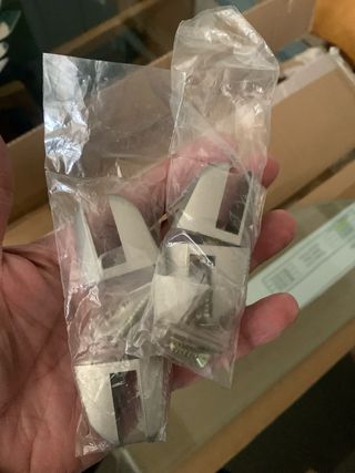 2 Estanterías de Cristal con Soportes nuevas