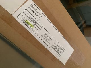 2 Estanterías de Cristal con Soportes nuevas