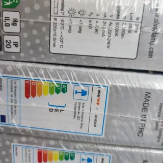 5 Downlight LED 20W 3000K Luz Cálida 5 Unidades