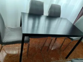 Tavolo da pranzo Ikea nero