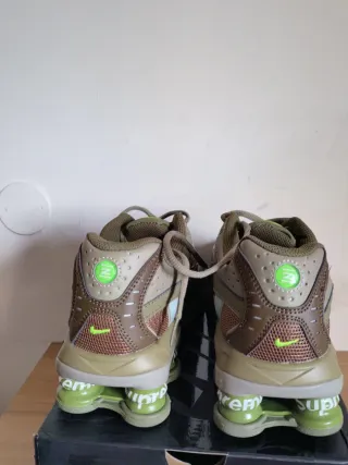Nike Shox Ride 2 Supreme Marrone Verde