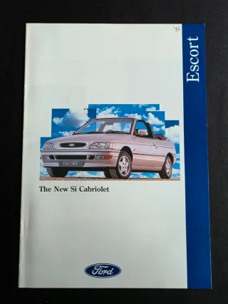 Catálogo Ford Escort Si Cabriolet