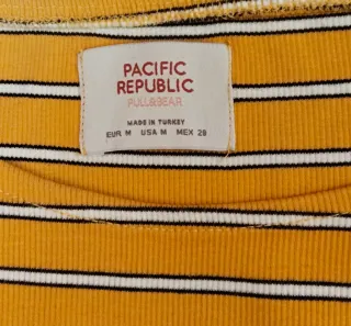 Camiseta de rayas Pacific Republic Talla M