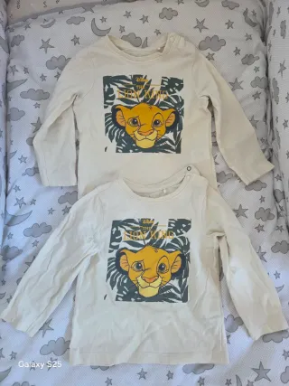 Pack 2 Camisetas El Rey León Manga Larga