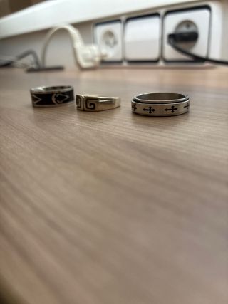 Lote 3 Anillos de varios diámetros