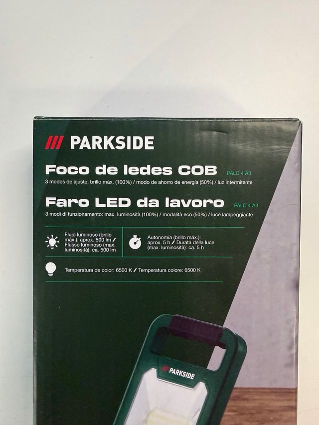 Foco LED COB Parkside 3 modos